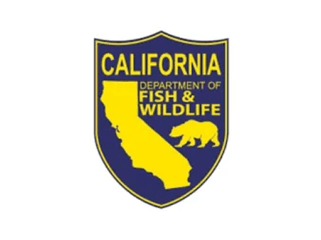 California Department of Fish and Wildlife logo.